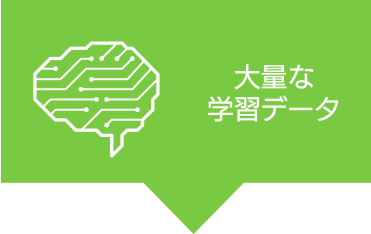 大量な学習データ